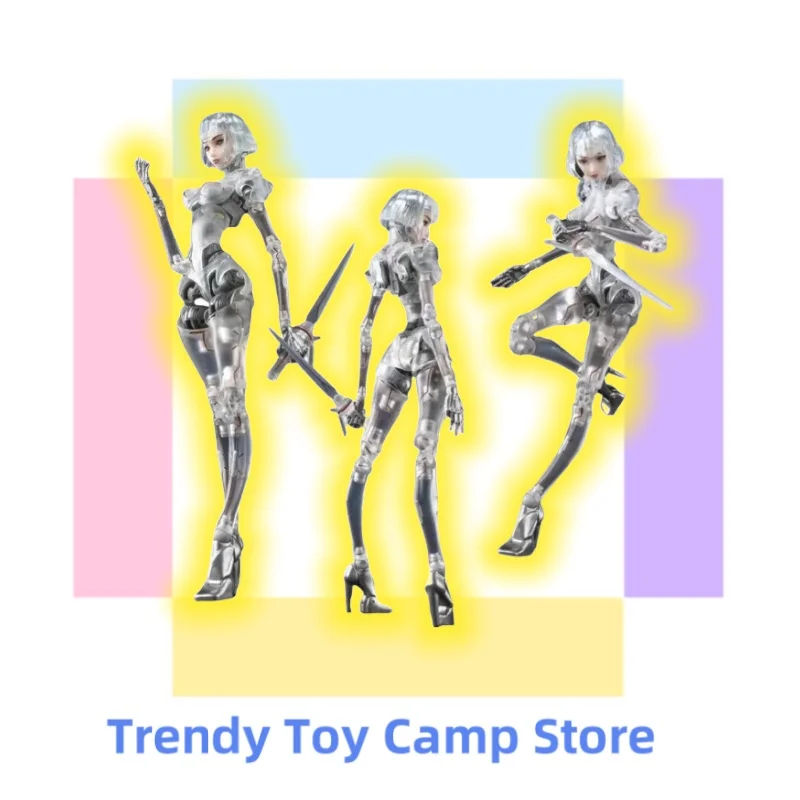 

【In Stock】Ms. Ai's Model C1 Transparent Color 1/12 Moving Doll Model Toy Ornaments Can Be Collected.