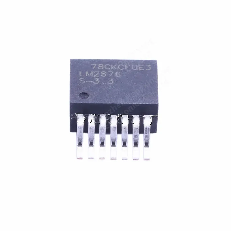 10PCS BHT LM2676SX-3.3/NOPB switching regulator 3.3V 3A package TO263-7