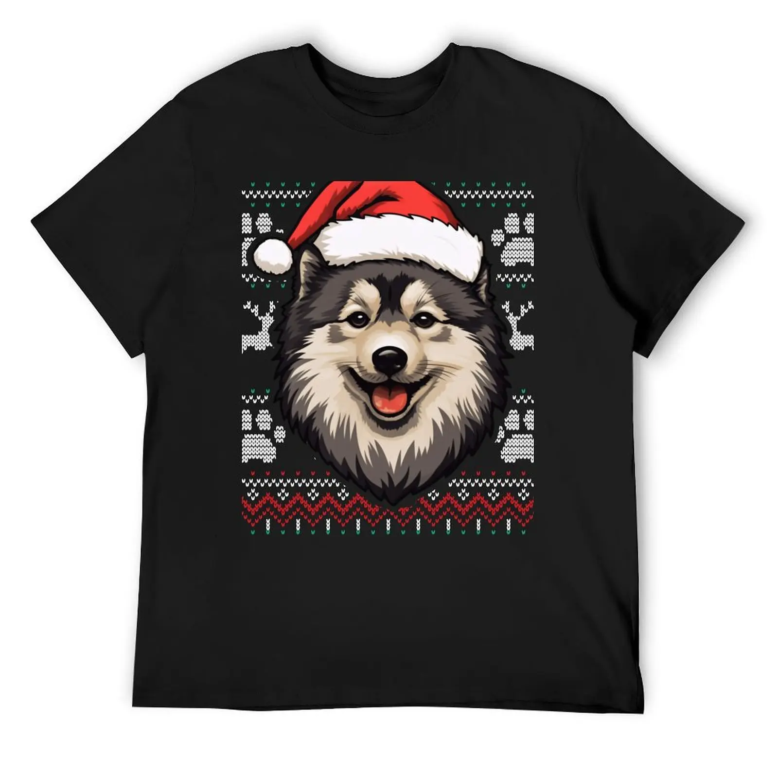 

Finnish Lapphund Ugly Sweater Christmas T-Shirt essential t shirt oversized t shirt blue lock shirts graphic tee clothes for men