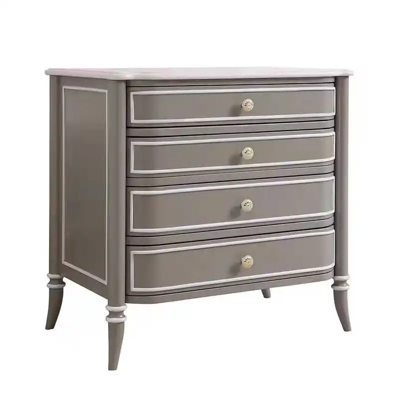 

Solid wood eight-bucket cabinet, bedroom dresser, living room locker bedside table