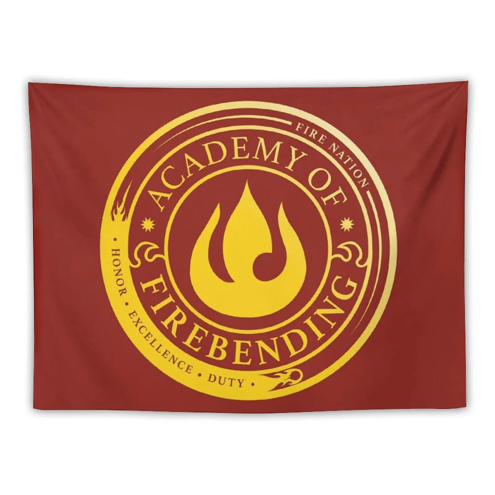 

ATLA Academy of Firebending: Avatar Inspired-Design Tapestry Wall Decor Hanging Anime Decor Tapestry