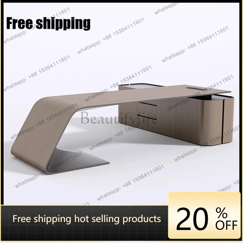 Luxury Modern Computer Desk With Stylish Design Perfect Home Office Gaming Setup Executive