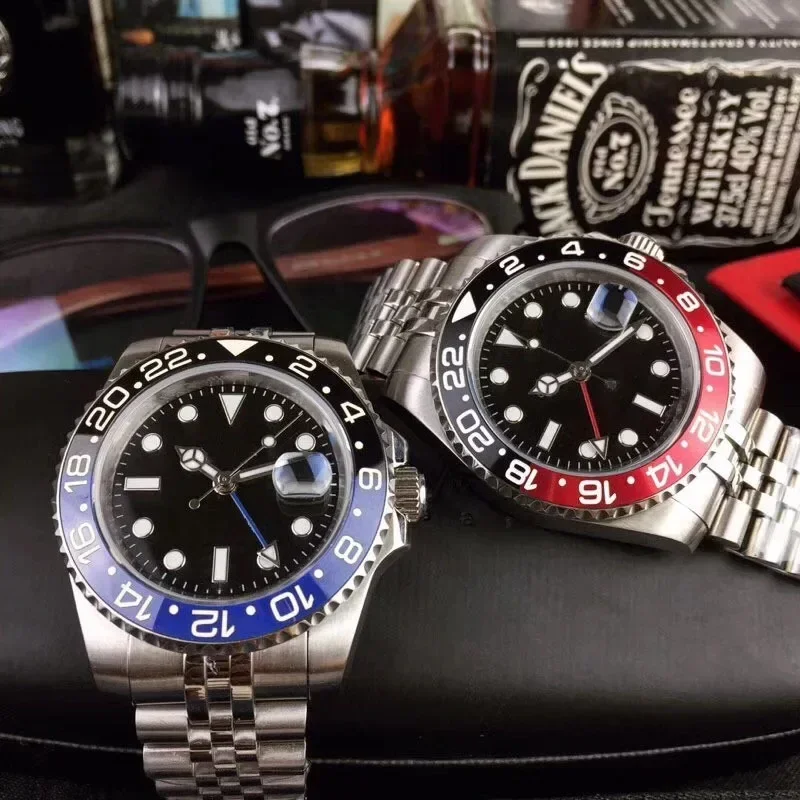 ساعة ميكانيكية أوتوماتيكية فاخرة للرجال، ساعة يد أصلية عصرية للأعمال عالية الجودة لتعزيز حالةك والميزان #2