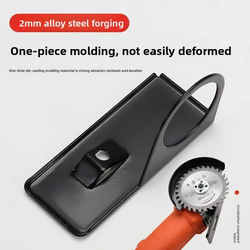 Adjustable Hand Angle Grinder Base Balance Bracket Thickened Steel Holder Cutting Machine DIY Woodworking Tools Protection