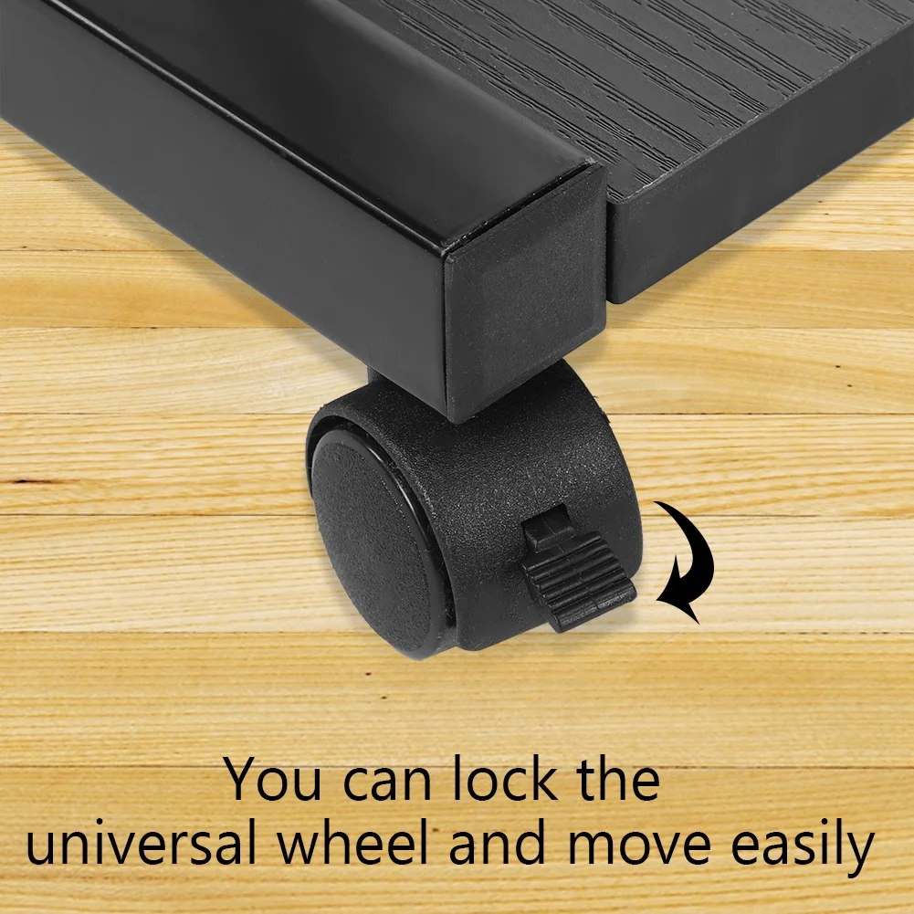 Portable Multifunctional Removable Laptop Desk with Wheels Drawer Bed Sofa Books Snack Laptop Desk with Wheels Laptop Desk