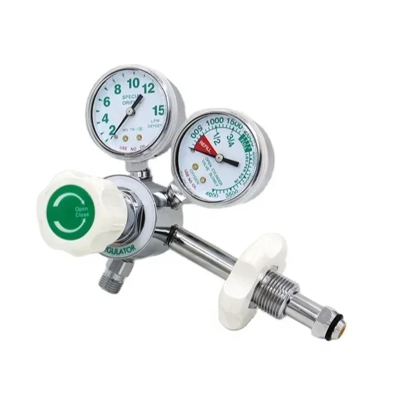 

2025Africa type medical regulator bullnose with handwheel for gas tank