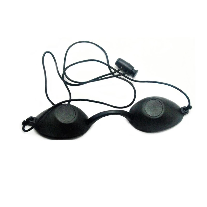 2pcs Black Eyepatch Laser Light Protection Safety Goggles IPL Beauty Clinic Patient