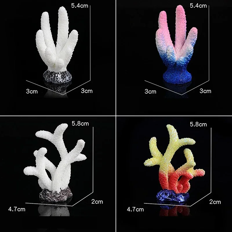 Resin Starfish Coral Decoration Artificial Fish Tank Reef Landscape Craft Tabletop Aquarium Decor Ocean Theme