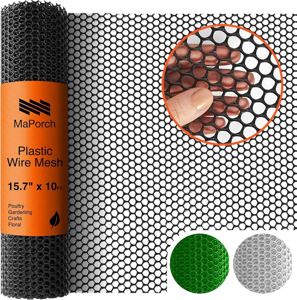 9m plastikowa siatka druciana ogrodzenie ogrodzeniowe i rozwiązanie siatki sześciokątne ogrodzenie 300*40cm dla psów drobiowych królik wąż bariera i ogrodnictwo