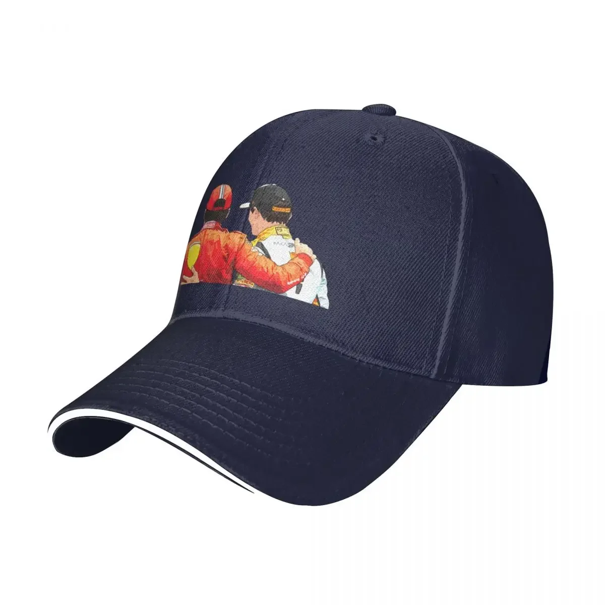 Carlos and Lando Monaco Podium Baseball Cap Vintage Golf Fashion Beach Custom Cap Boy Child Hat Women'S