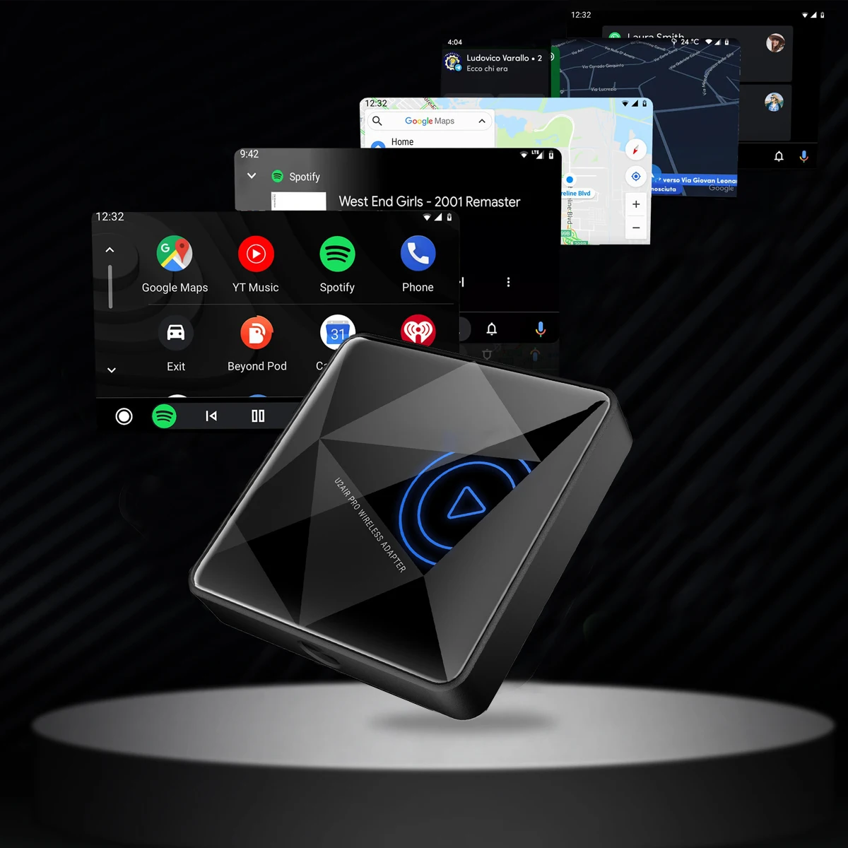 

Новый беспроводной адаптер CarPlay для iPhone A pple CarPlay Dongle для OEM проводной CarPlay преобразователь проводной в беспроводной