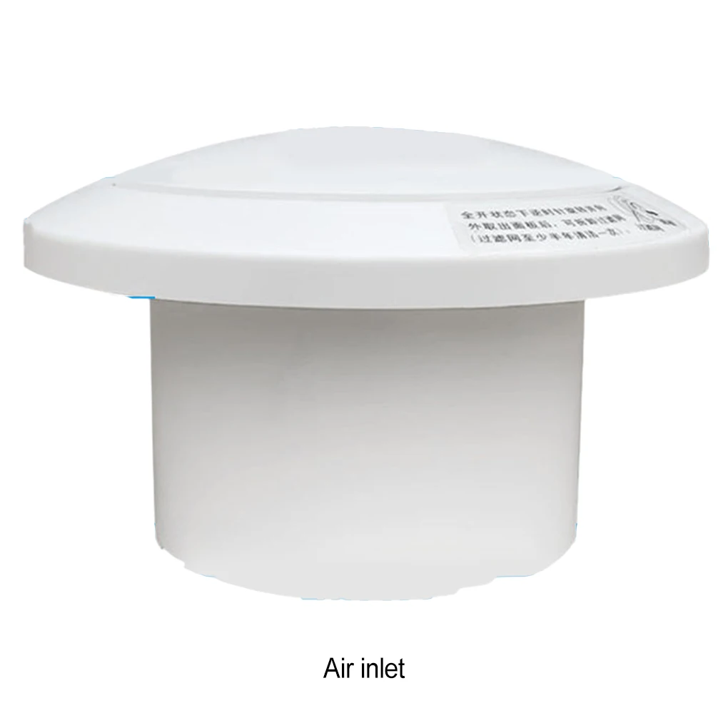 Plastic Detachable Round Air Outlet Effortless Installation Noise Reduction ABS Strong And Durable