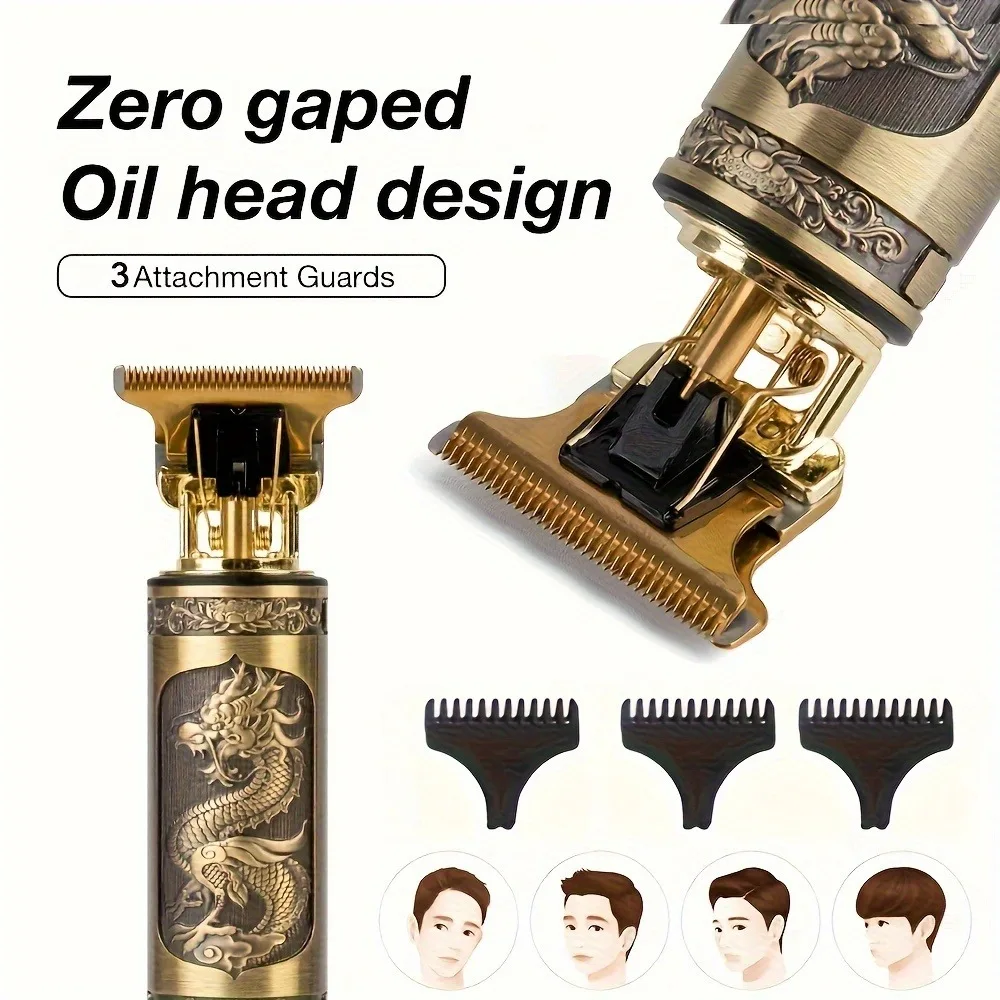 Pure metal body T9 high quality hairdresser hair salon professional razor household shaving small appliances send gift box image 3