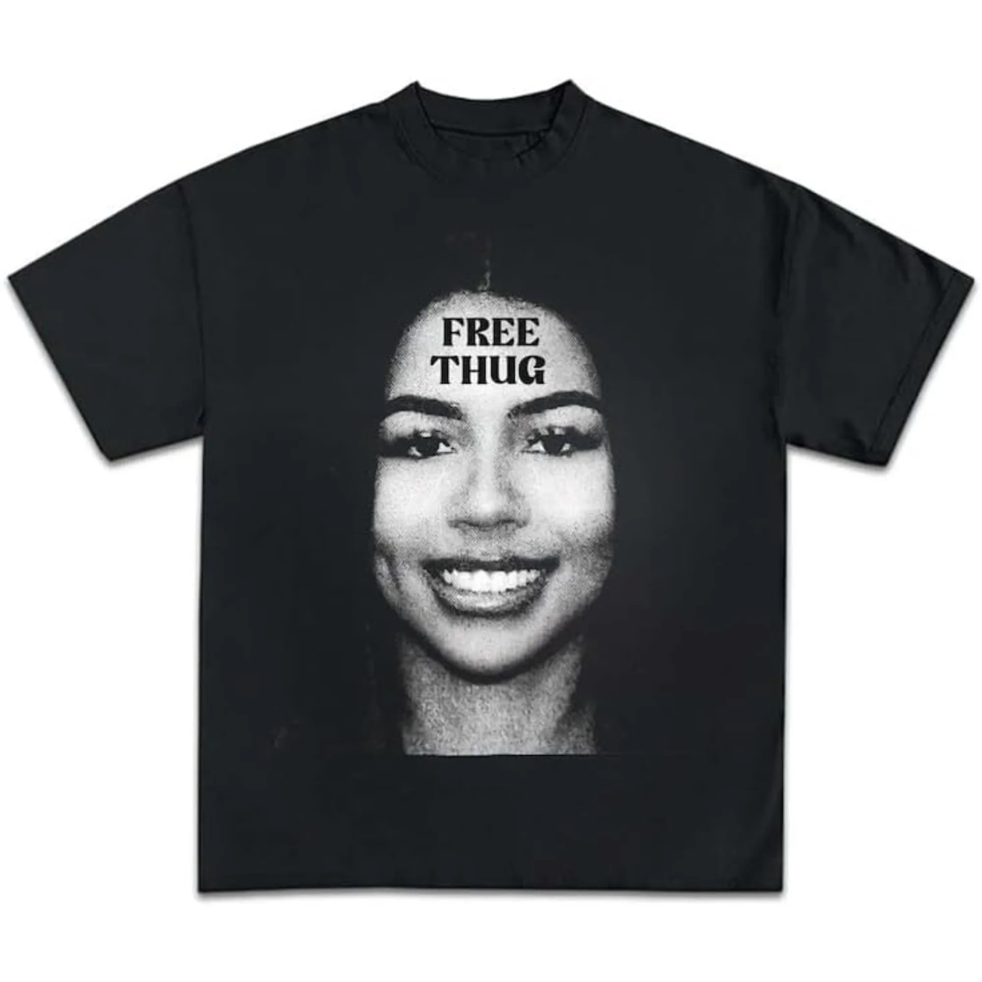 Men T-Shirt Mariah The Scientist Free Thug Rapper Star Fashion Cotton Tee Shirt Short Sleeve T Shirts Round Collar Clothes Top