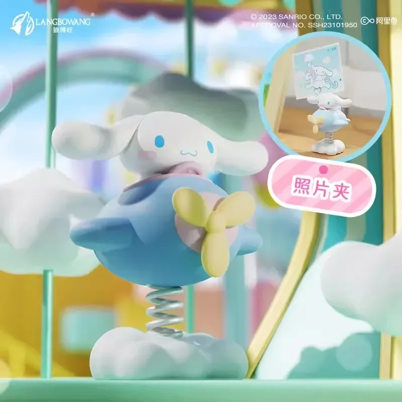 

Персонажи Sanrio Garden Party Cinnamoroll Kuromi Pochacco Hello Kitty слепая коробка подарки игрушка модель аниме фигурка коллекционные украшения