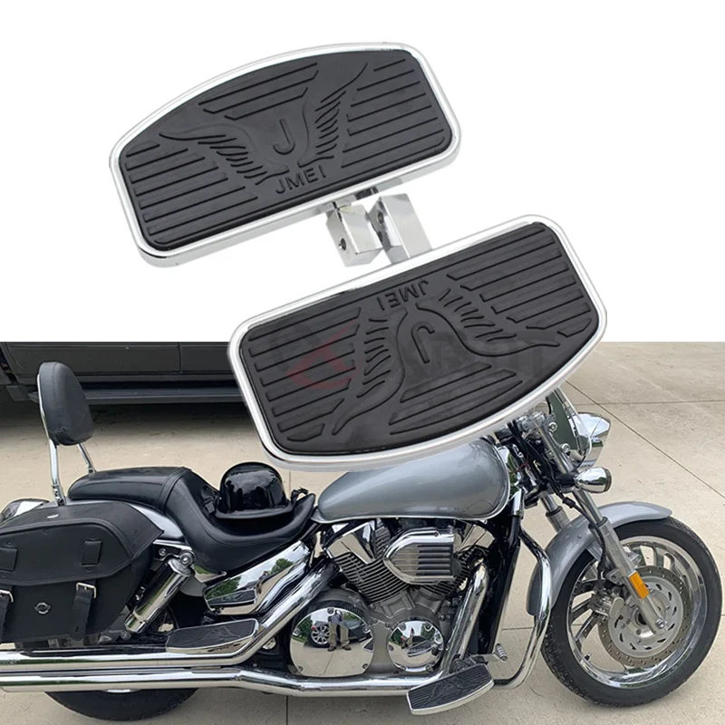 

Motorcycle Front Rider Floorboards Foot Pegs Footrests For Honda Magna 750 VF750 VF 750 Footboard