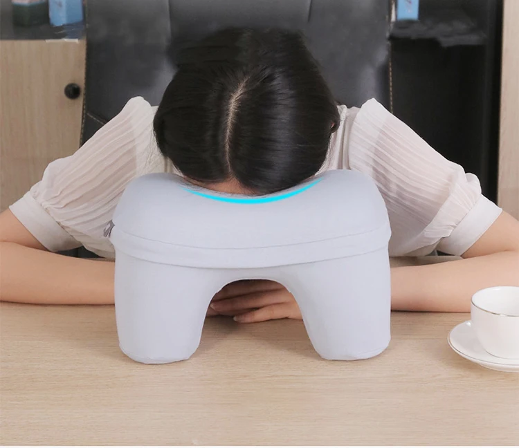 

Memory Cotton Travel Nap Face Pillow Nap Desk Sleeping Pillow for Adults Back Support Pillow for Office School Library