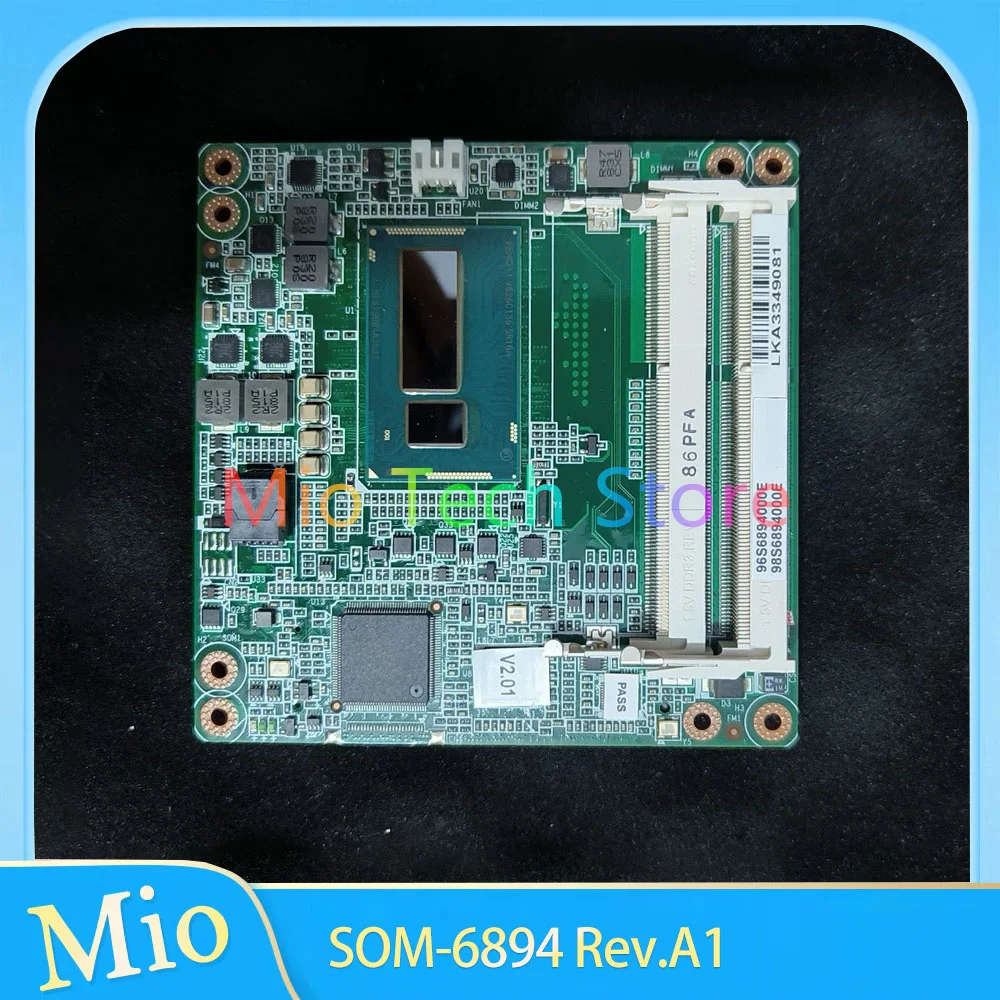 SOM-6894 Industrial Control ETX Embedded Computer Motherboard SOM-6894 Rev.A1