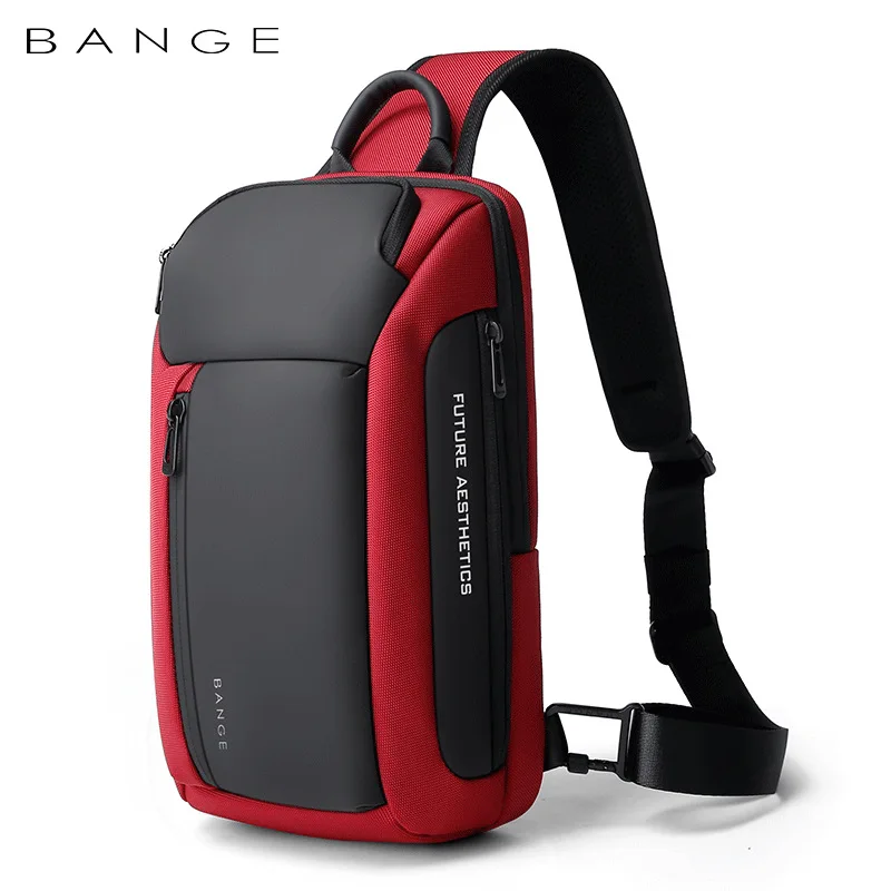 BANGE  Chest Oxford Trendy Waterproof Chest Bag Six Trend Colors Fashion Items, Large Capacity Memory for Both Men and Women