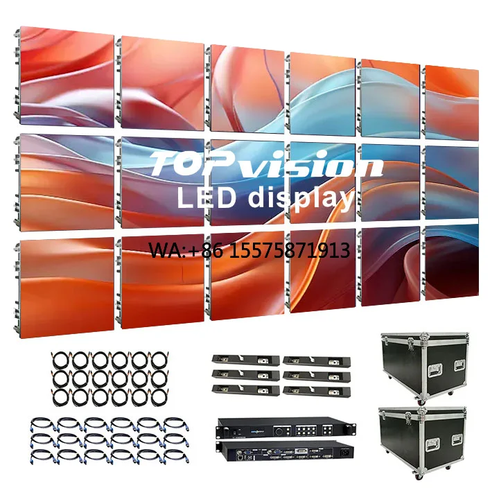 

P1.9P2.6 P2.9 P3.9 P4.81 Outdoor Waterproof LED Video Wall for Concerts & Weddings High Resolution 1080p Mobile Rental Display