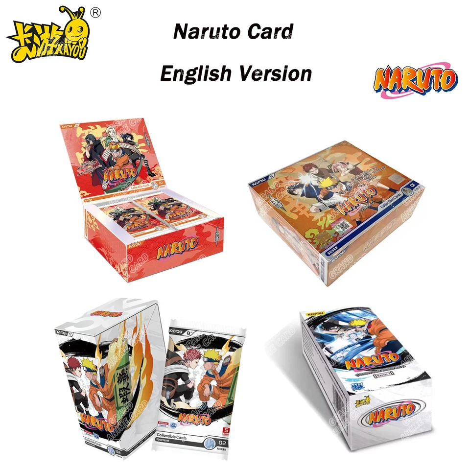 KAYOU Genuine Naruto T4W8 JIN1 JIN2 SEA English Version global