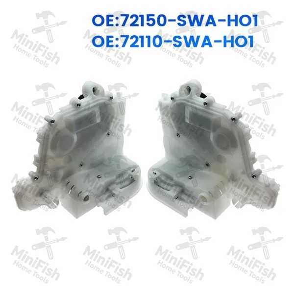 1 Pair 72150-SWA-H01 72110-SWA-H01 for CRV Central Control Horse Latcher Lock Block