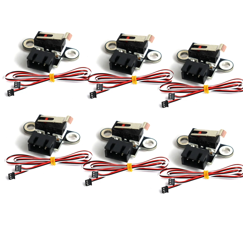 3PCS/6PCS Micro Limit Switches with 1M 3 Pin Cable for 3018-PROVer/3018-MX3/3018-PROVer Mach3.