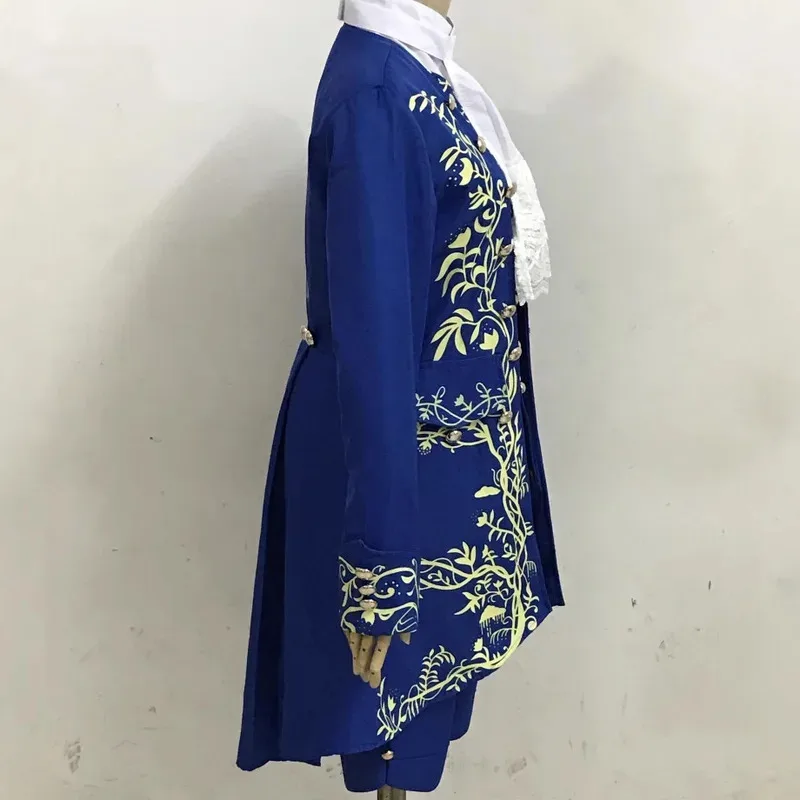 

aaa12 3Anime Beauty and Beast Adults Prince Adam Cosplay Costume Uniform Mask for Men Halloween Carnival Party Clothes