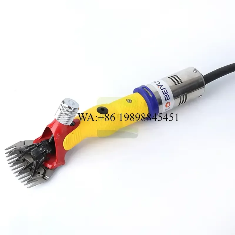 WMWMNU for BEIYUAN Portable Wool Clipper Sheep Shearing AC DC Wool Scissor 9 13 Straight Blade Sheep Farm