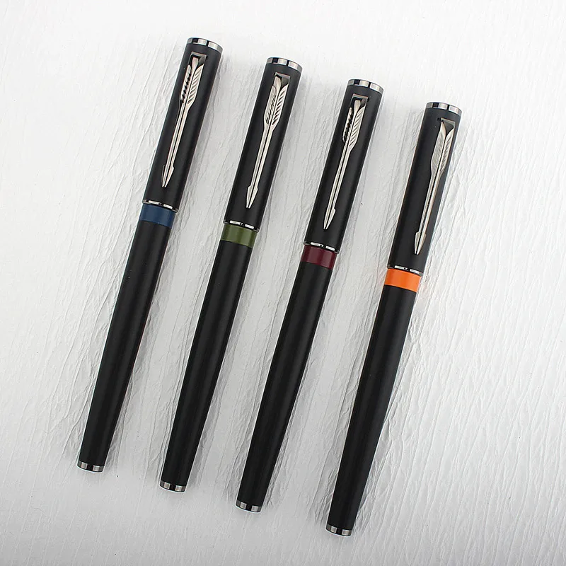 New High Quality 5066 Matte Black Business Office Fountain Pen New School Student Stationery Supplies