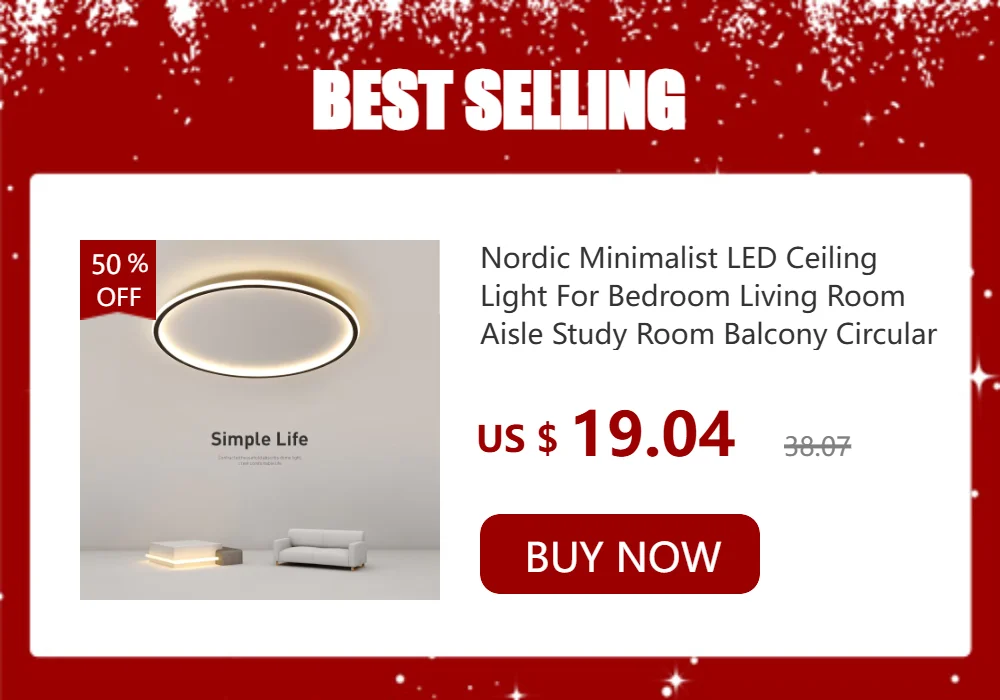 Nordic Minimalist LED Ceiling Light For Bedroom Living Room Aisle Study Room Balcony Circular Remote Control Lighting Chandelier