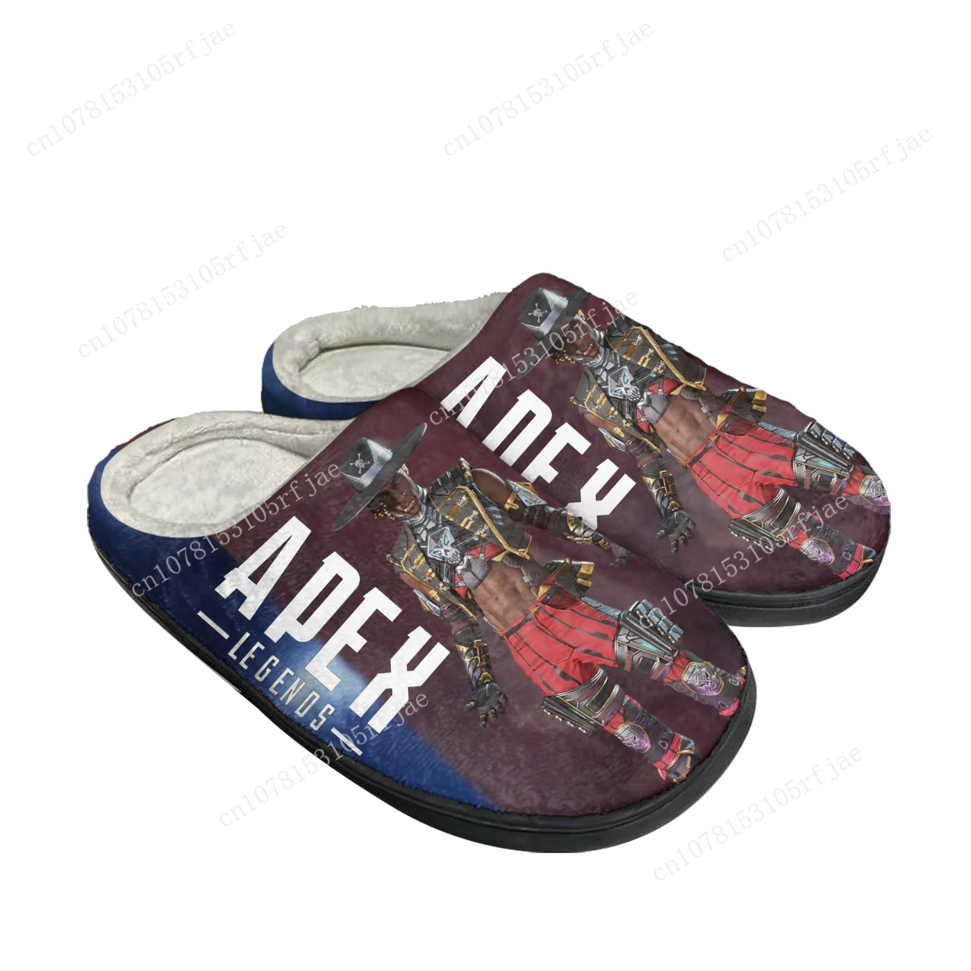 Apex Legends Seer Home Cotton Slippers Hot Cartoon Game Mens Womens Plush Bedroom Casual Keep Warm Shoes Tailor Made Slipper