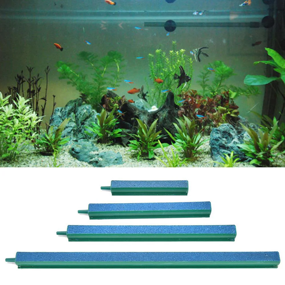 Aquarium Air Stone Bar Mineral Bubble Diffuser Accessories Fish Tank Oxygen Supplies