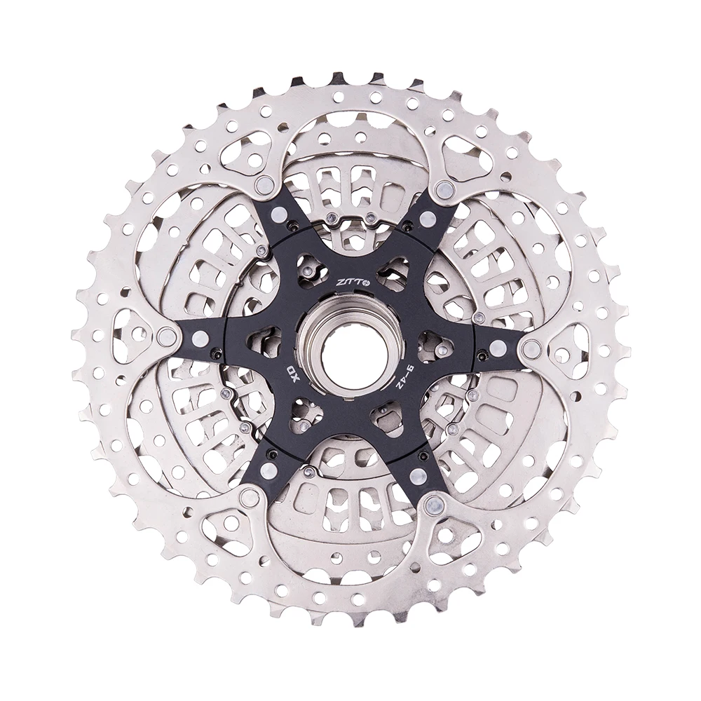 ZTTO MTB Bike 11 Speed 9-42T Cassette XD Sprocket Lightweight Silver 9-42 Steel Cassette 11s 42T 11V k7 For GX M8000 M7000 M6000