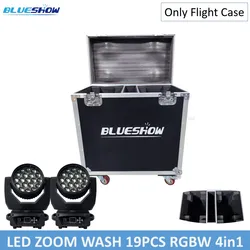 Empty Flight case For LED Zoom Wash 19x15w RGBW Moving Head Wash Light Rockcase Lyre For 2x LED Zoom Wash Lyre Wash Beam Spot