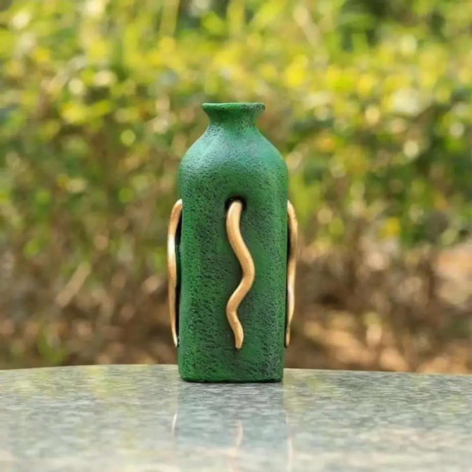1 Pcs European And American Style Creative Home Flower Pot Decoration Outdoor Garden Decoration Resin Handicrafts Decoration