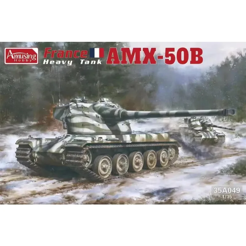 

35A049 France AMX-50B Heavy TankBy Amusing Model Hobby Scale 1/35