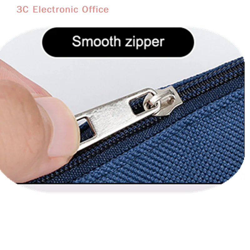 

Портативный пенал из ткани Оксфорд, двухслойная сумка для канцелярских принадлежностей большой емкости для школьников, студентов, офисных принадлежностей