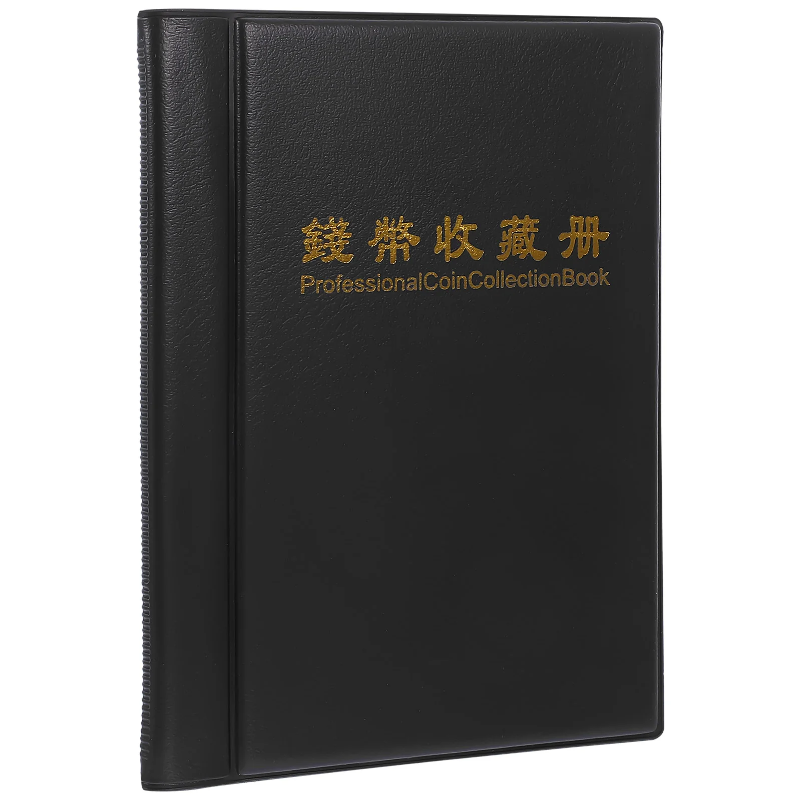 Coin Collection Book Commemorative Rose Black Protection Album Coins Photo