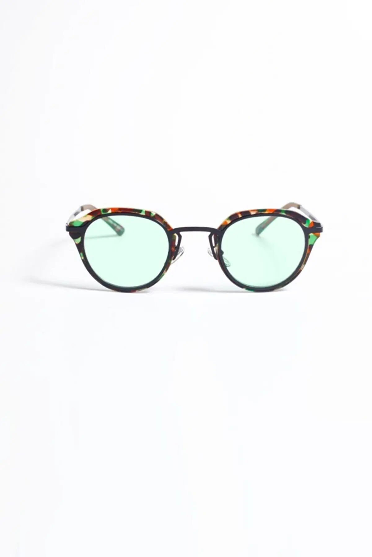 Овальные Солнцезащитные очки, камуфляжная оправа, Мятное стекло, защита от ультрафиолета, стильные полезные блестящие очки с поляризованным стеклом es2022Trend Model