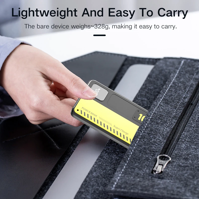 KOSHARE  Custom Fast Charging Power Bank 10000mAh Lightweight and Portable One Is Enough Power Bank Pour Téléphone