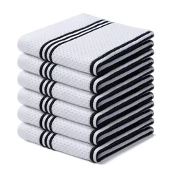 Homaxy Kitchen Dish Towels Cloths For Washing Dishcloth Highly Absorbent Cleaning Cloth Fast Drying Tea Towels kitchen Cloths