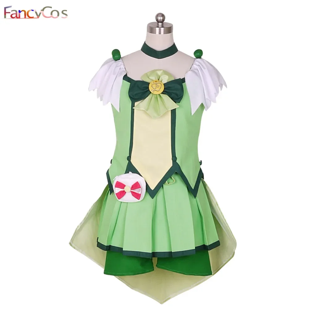 

Anime Glitter Force Glitter Spring Cure March Midorikawa Nao Dress Cosplay Costumes Halloween Costumes for Women Carnival Party