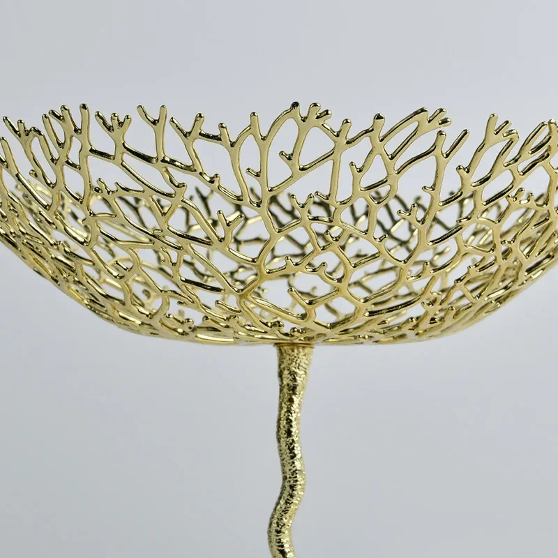 Fortune Tree Coral Tree Creative Fruit Plate, Tray Storage Plate