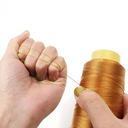 Heavy Duty Thread 1800 Yards 210D/3 All Purpose High Strength Polyester Sewing Thread for Weave Upholstery Jeans Beading Purse