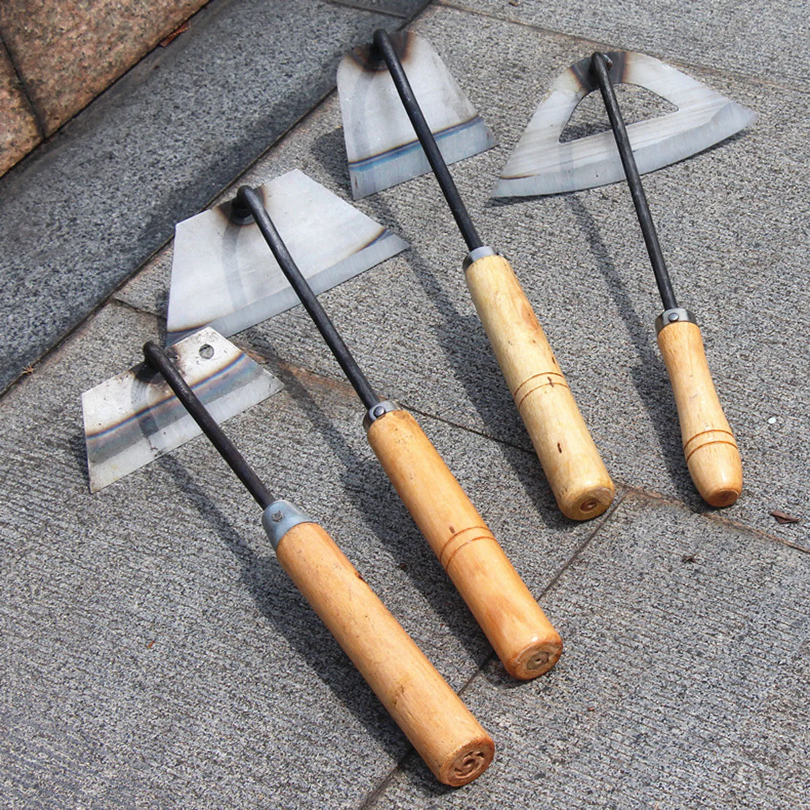 

Carbon Steel Hardened Hollow Hoe Handheld Weeding Rake Planting Vegetables Farm Garden Agriculture Weeding Tool Dropshipping