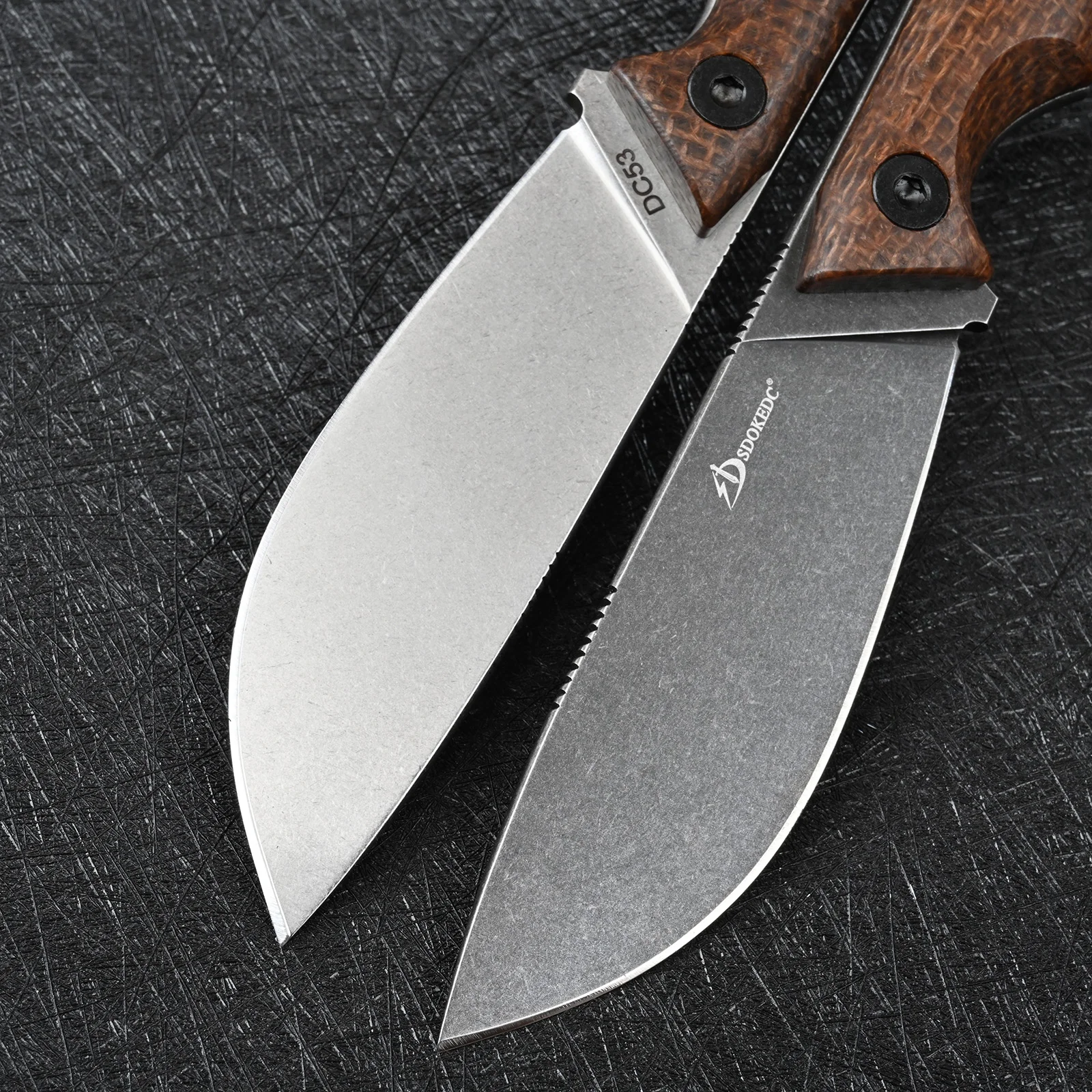 Couteau utilitaire EDC en acie - Edc Carry Fixed Blade Knife avis et prix