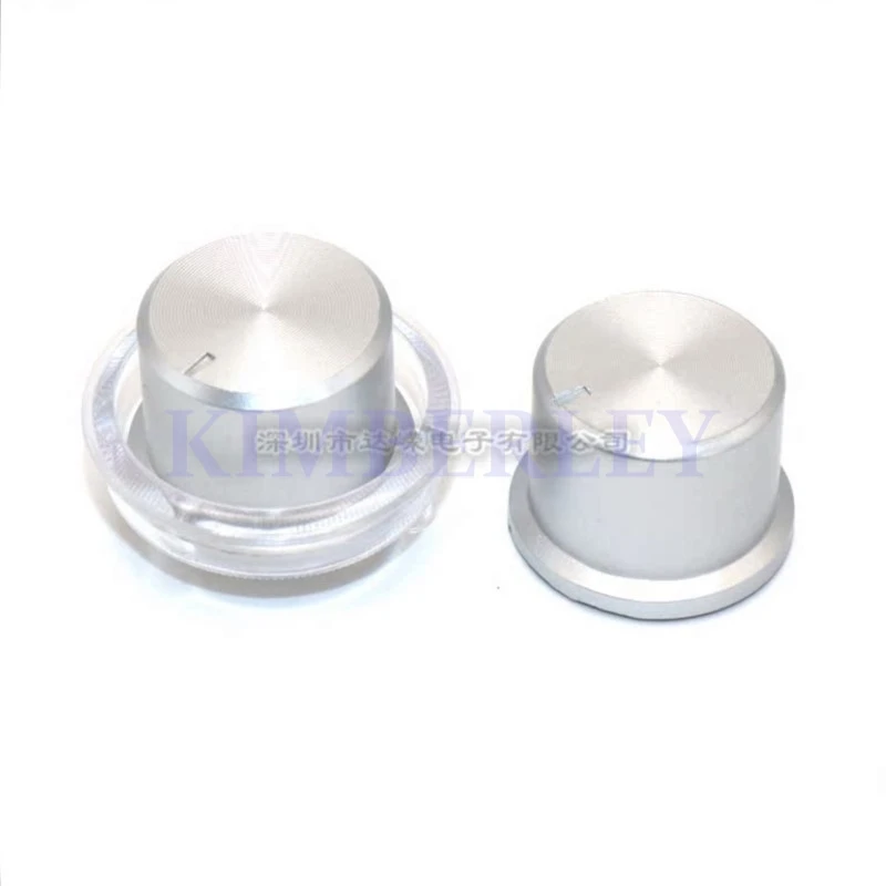 3 Piece 25*17MM Sandblast Knob Cap Potentiometer Knob Cap Power Amplifier Volume Adjustment Switch Knob Cap two-piece Set