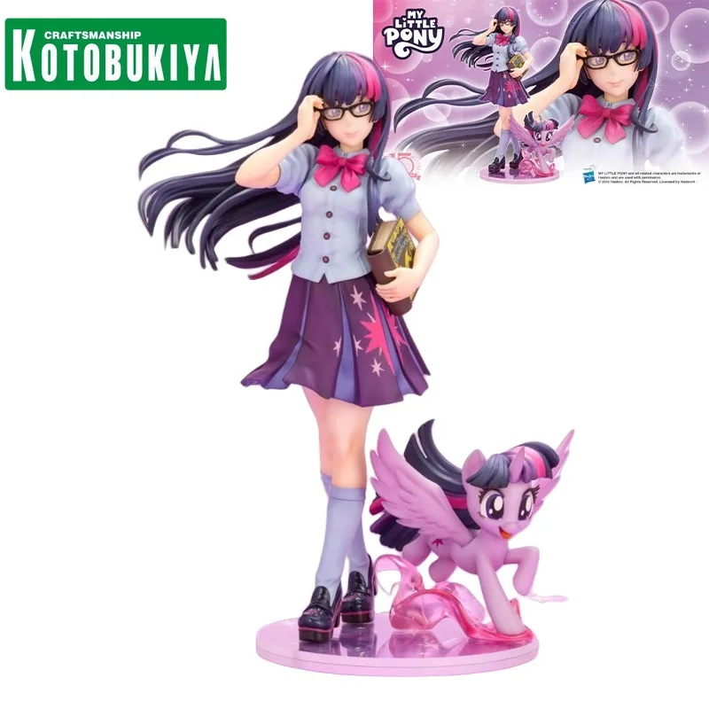 KOTOBUKIYA Original My Little Pony Anime Figure Twilight Sparkle 1/7 Action Figure Toys for Kids Gift Collectible Model