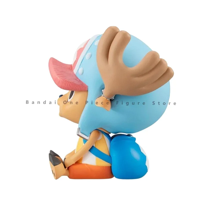 En Stock Original Mega House Bandai Look up Chopper figura de acción juguete de animación regalo modelo coleccionista Anime genuino